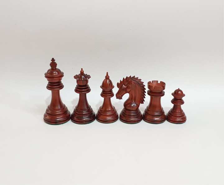 Bud Rosewood Luxury Staunton Chess Pieces