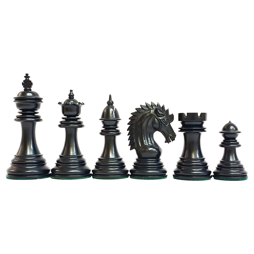 Luxury Staunton Chess Pieces - Ebony and Boxwood