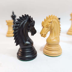 Luxury Staunton Chess Pieces - Ebony and Boxwood - My Chess Sets