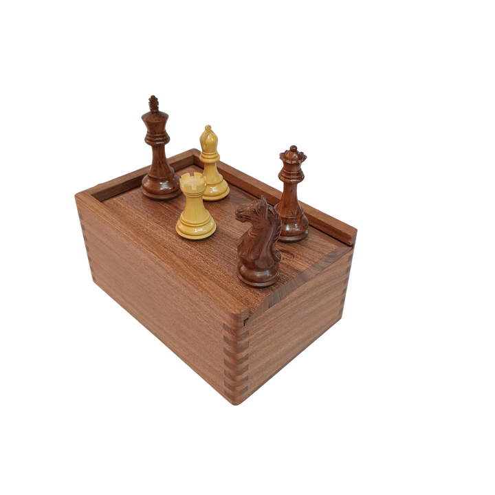 Acacia Wood Luxurious Chess Storage Box