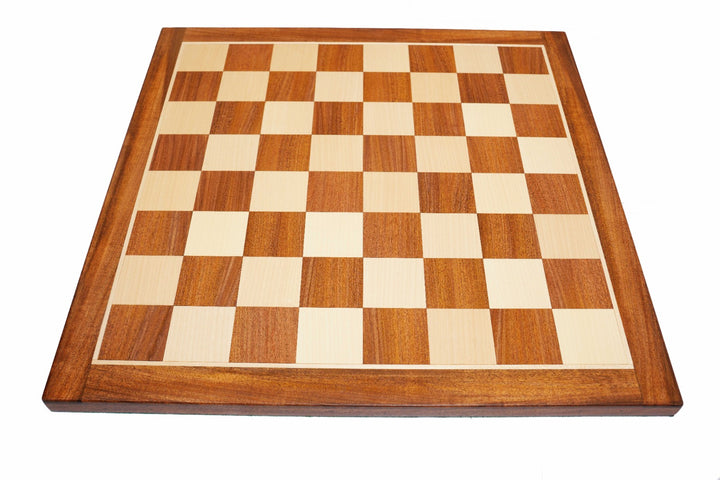 Handmade Acacia and Boxwood Professional Wooden Chess Board
