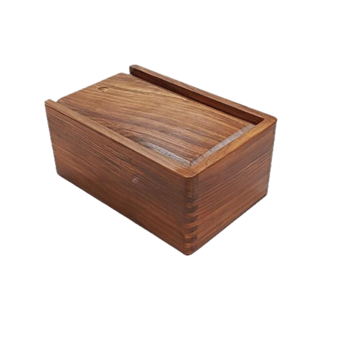 Acacia Wood Luxurious Chess Storage Box