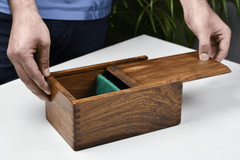 Tournament Wooden Chess Storage Box - 4.5″ King My Chess Sets