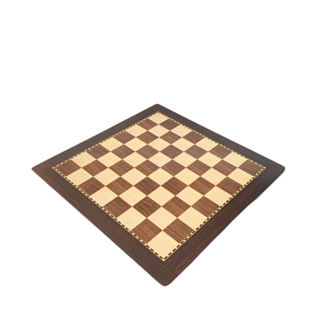 Classic Tournament Chess Set with MDF Chess Board - Brown & Beige