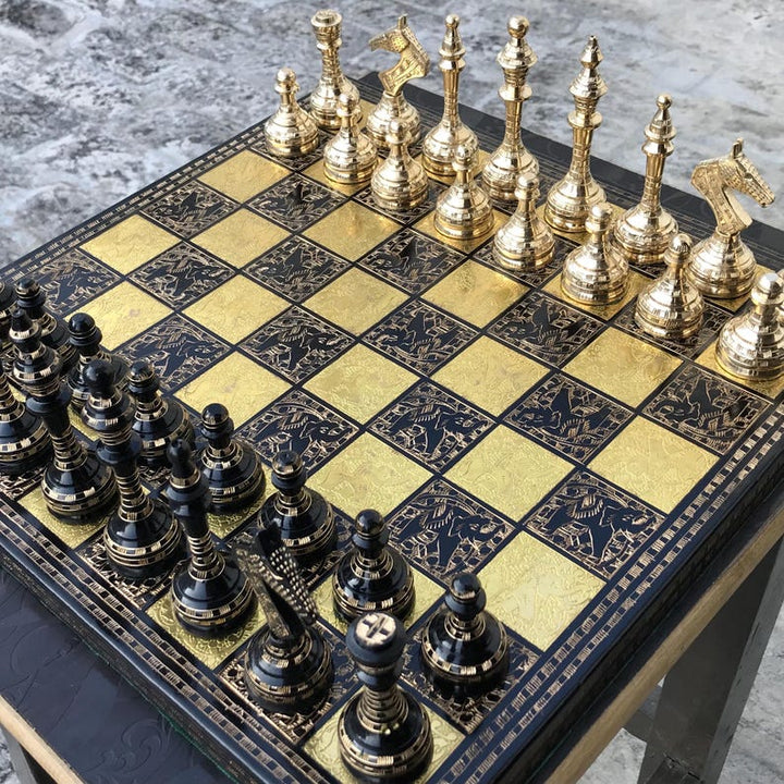 Egyptian Themed Luxury Chess Set