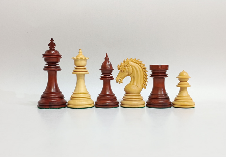 Bud Rosewood Luxury Staunton Chess Pieces
