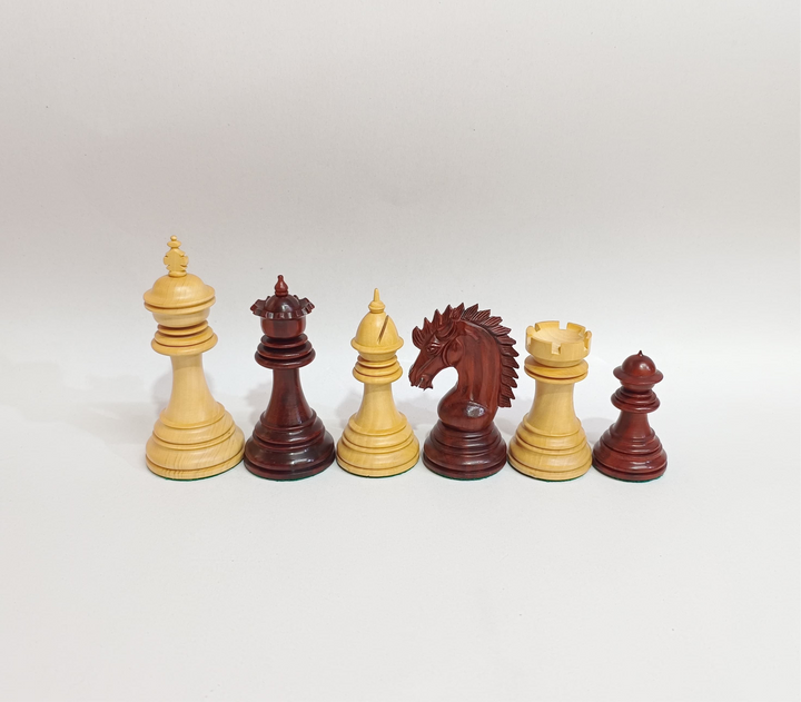 Bud Rosewood Luxury Staunton Chess Pieces