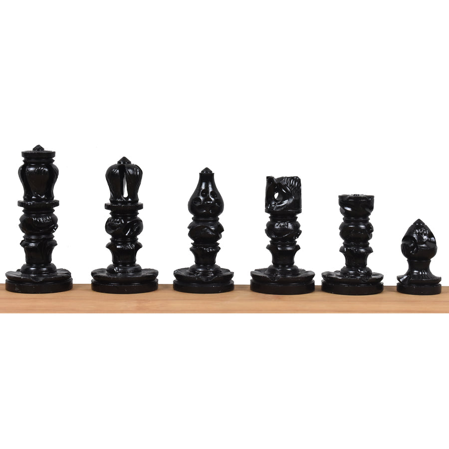 Antique Indian Style Marble Chess Set Box - My Chess Sets