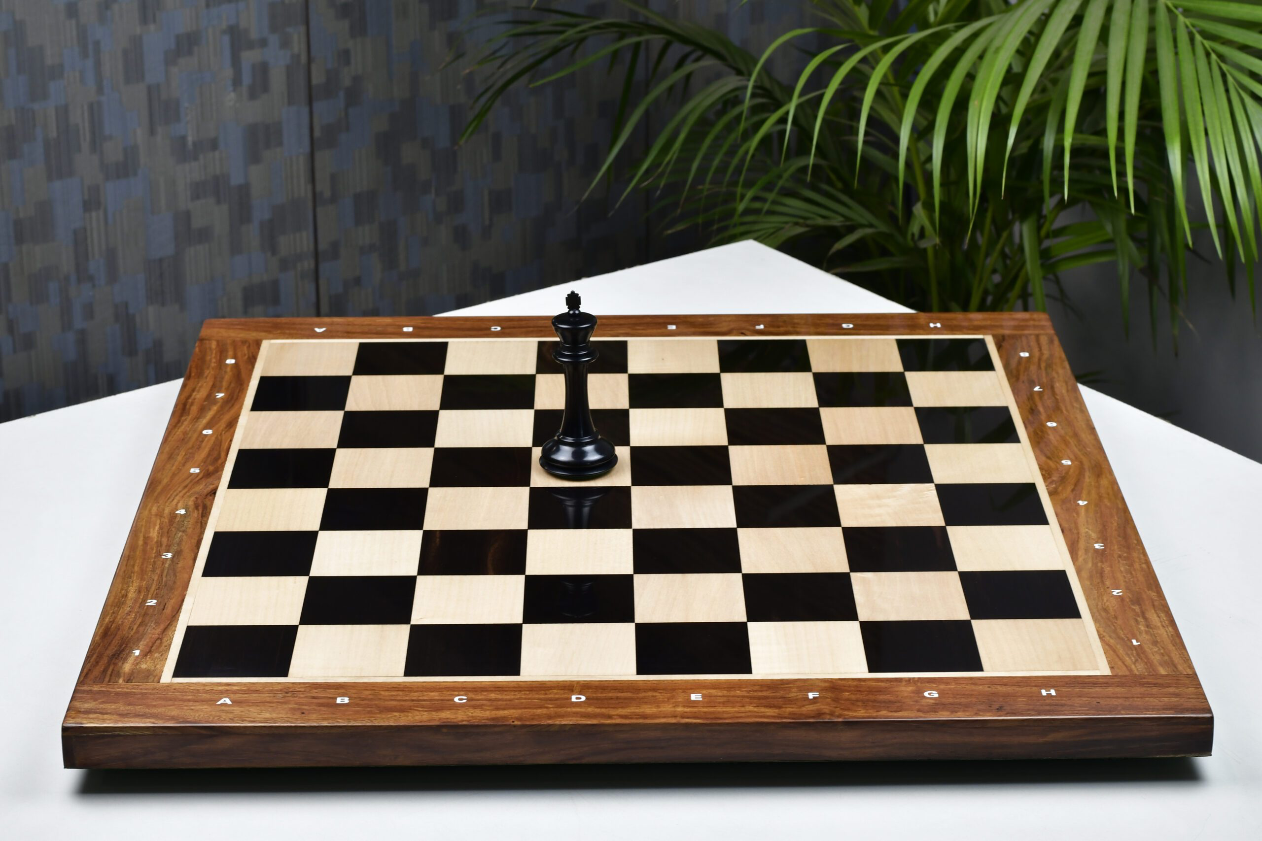 23″ – 60 mm Square: Solid Wooden Indian Notation Chess Board My Chess Sets
