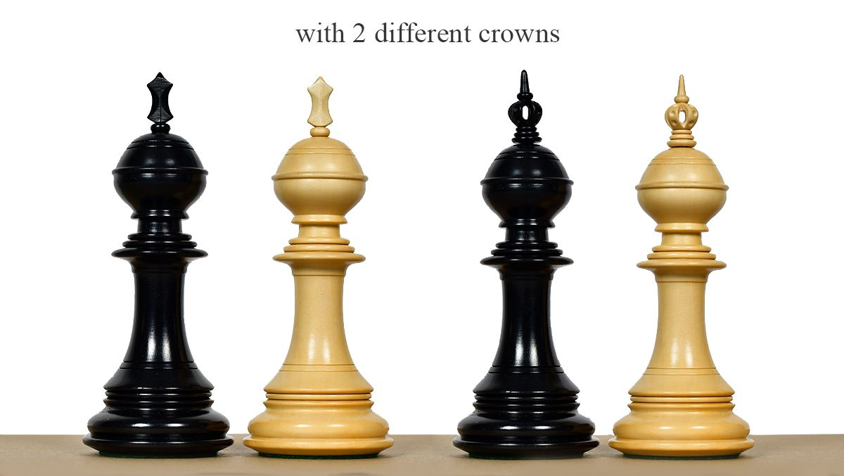 4.5″ King The Sikh Empire Series Triple Weighted Chess Pieces My Chess Sets