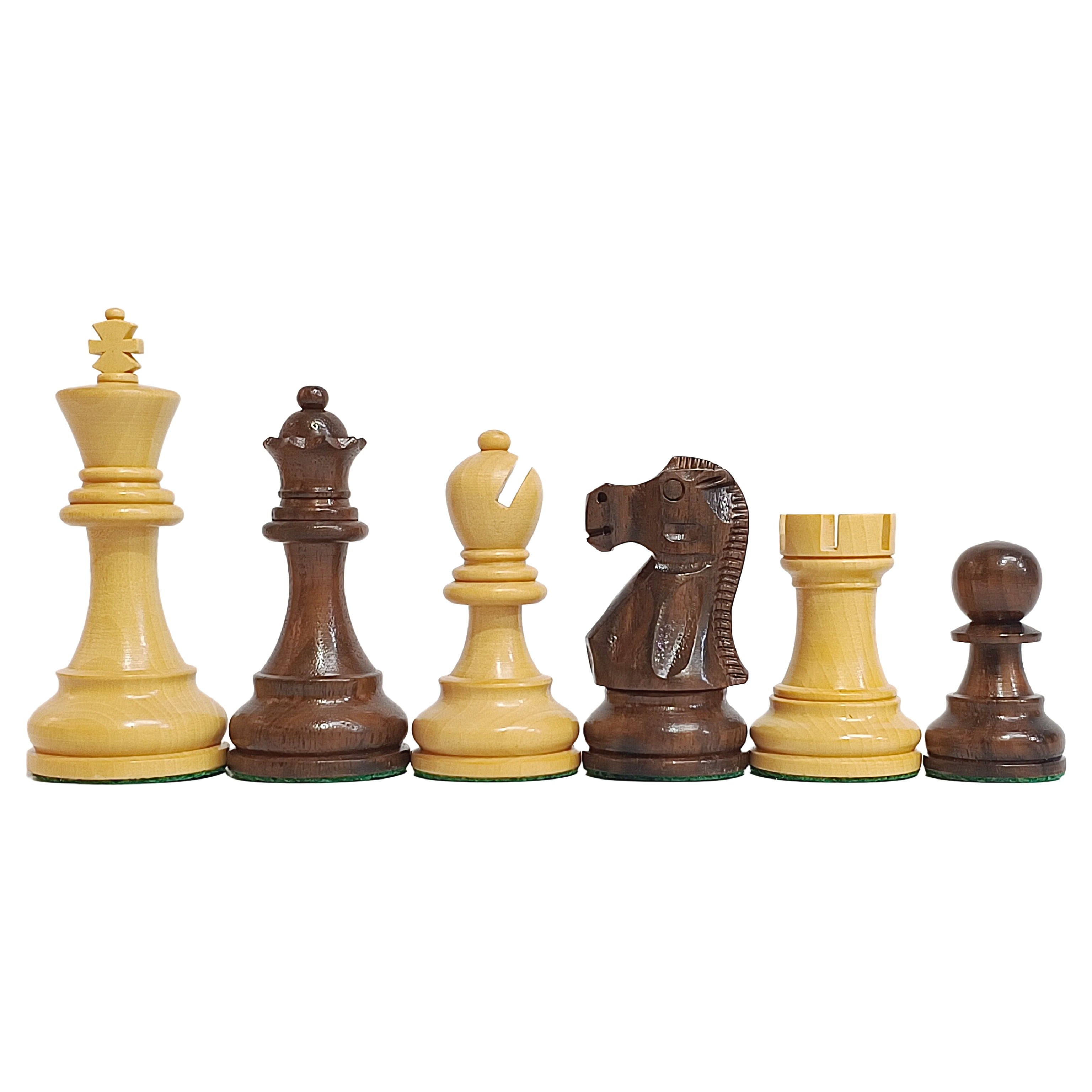 New French Design Staunton Chess Pieces My Chess Sets