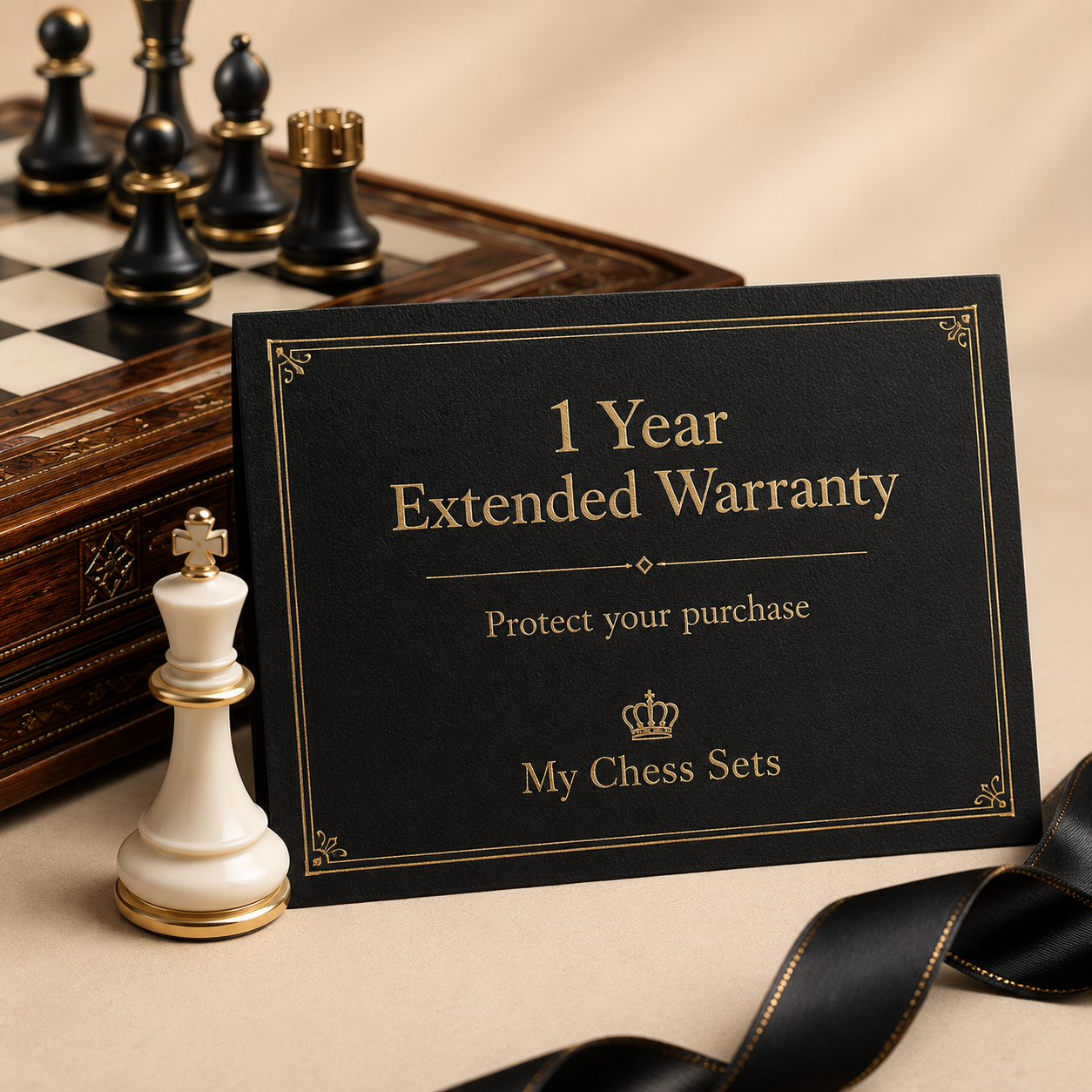 1 - YEAR EXTENDED WARRANTY My Chess Sets