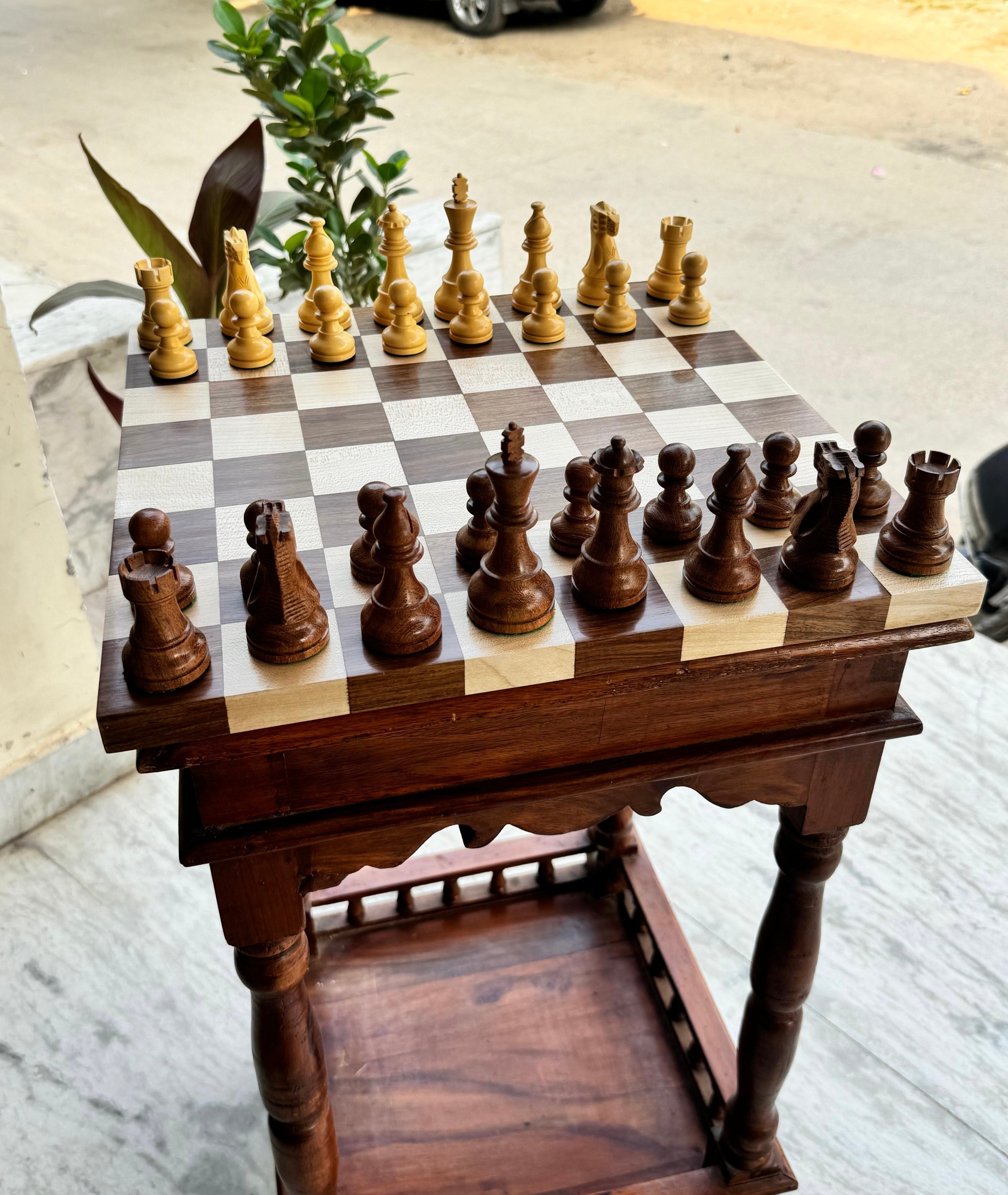 Hand Crafted Limited Edition Wooden Chess Set - My Chess Sets