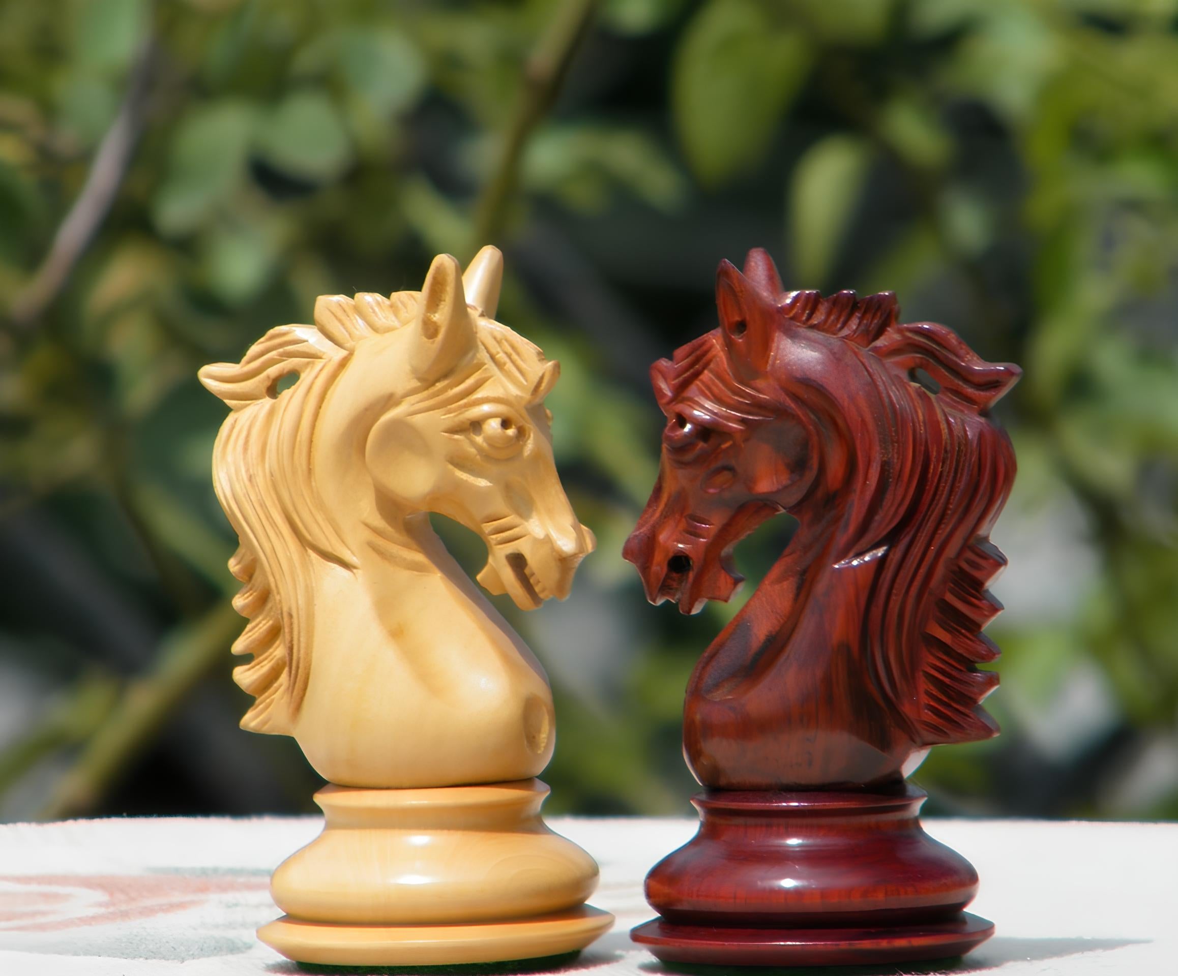 Stallion Knight Luxury Chess Pieces Set My Chess Sets