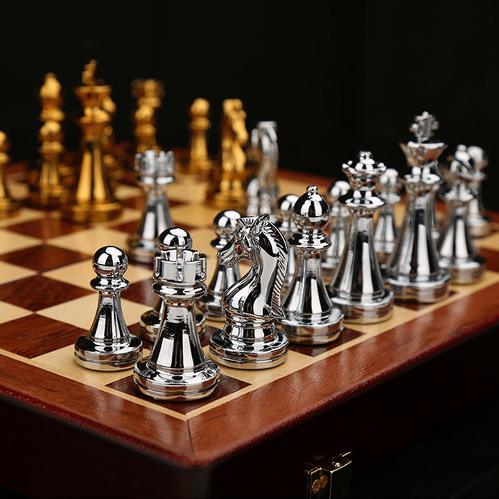 Metal Medieval Chess SetMy Chess Sets