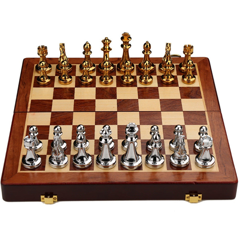 Metal Medieval Chess SetMy Chess Sets