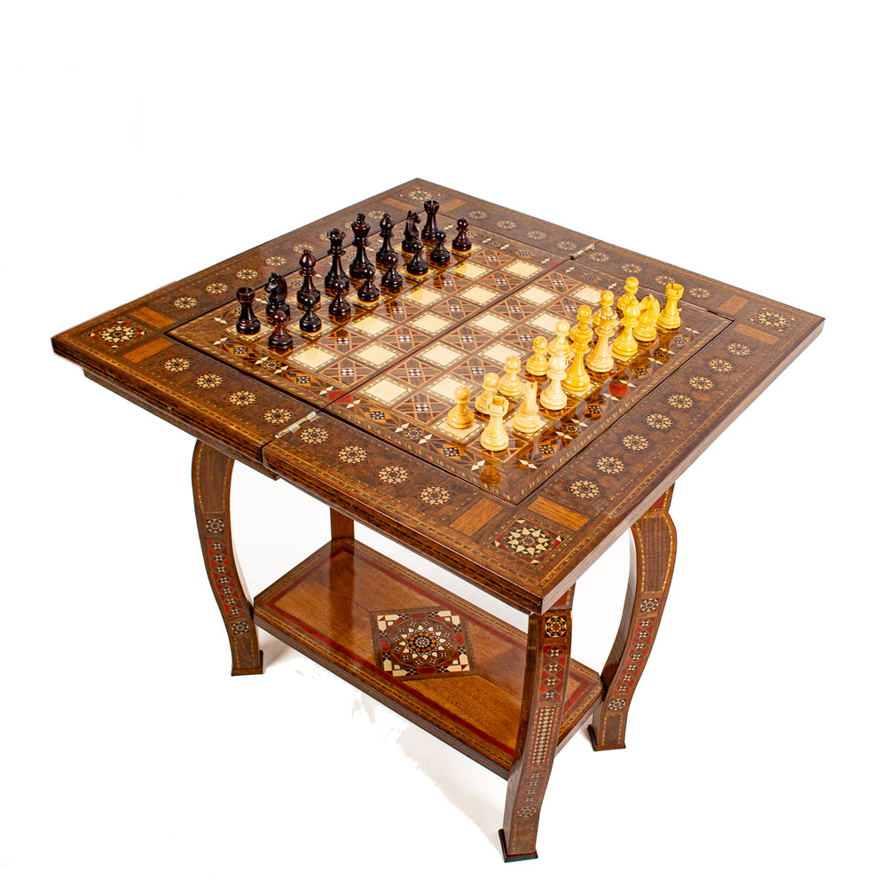 Limited Edition Chess & Backgammon Table