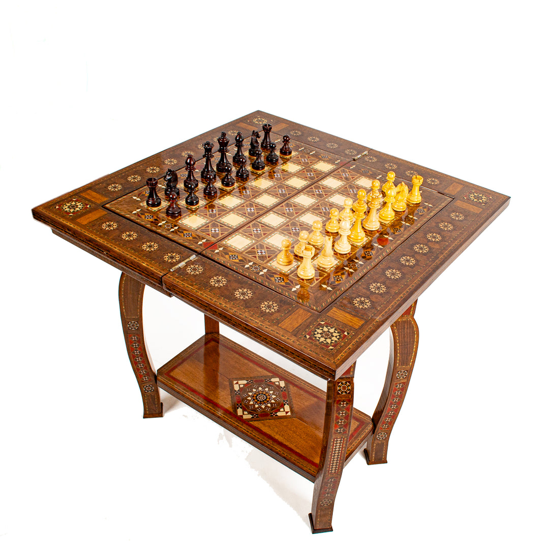 Limited Edition Chess & Backgammon TableMy Chess Sets