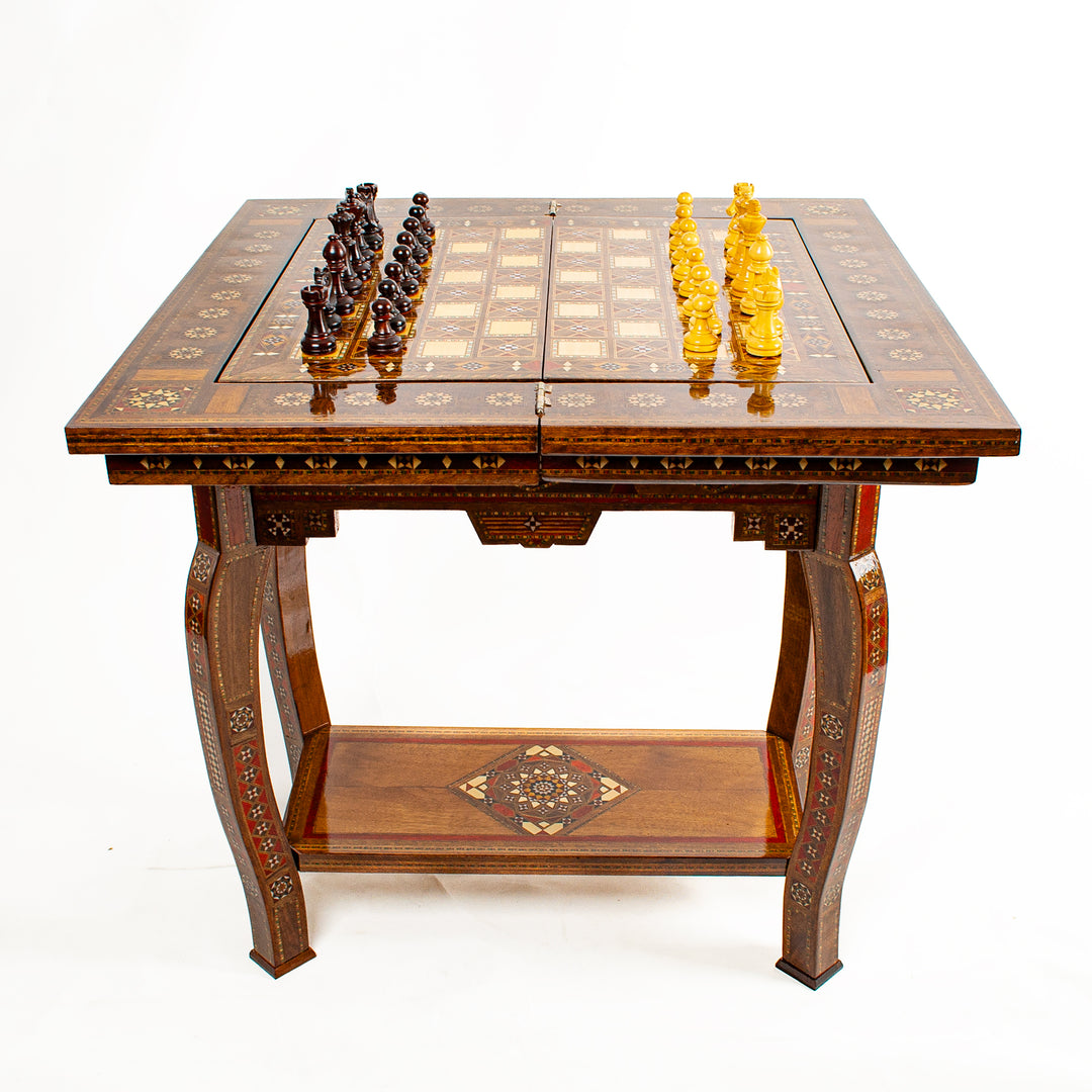 Limited Edition Chess & Backgammon Table