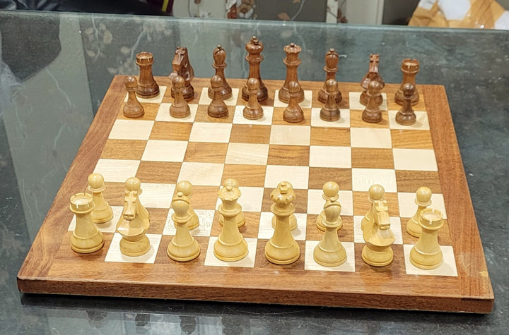 Special Edition Artist's Crafted Vintage Staunton Chess Set