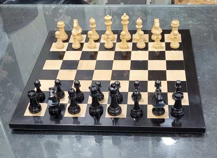 Special Edition Artist's Crafted Vintage Staunton Chess Set (BLACK)