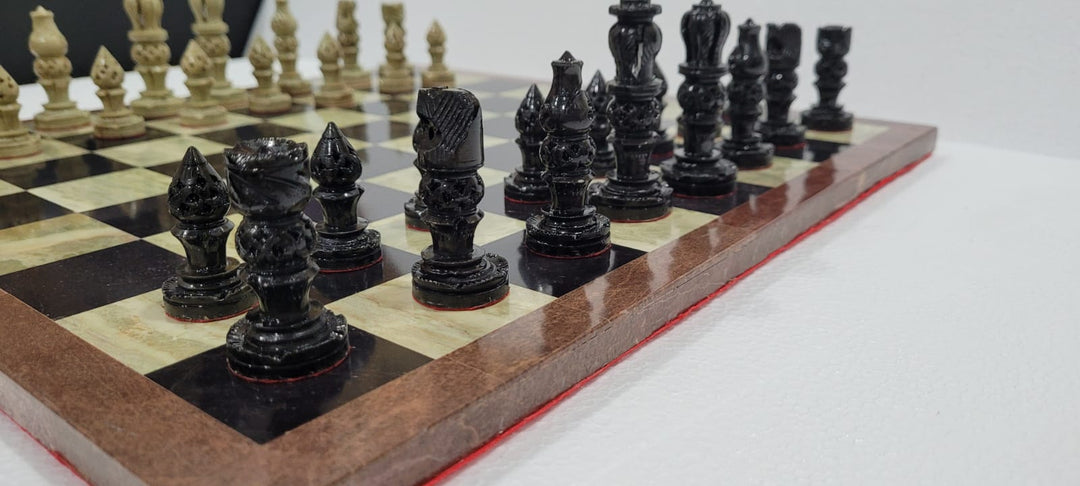 Antique Marble Chess Set