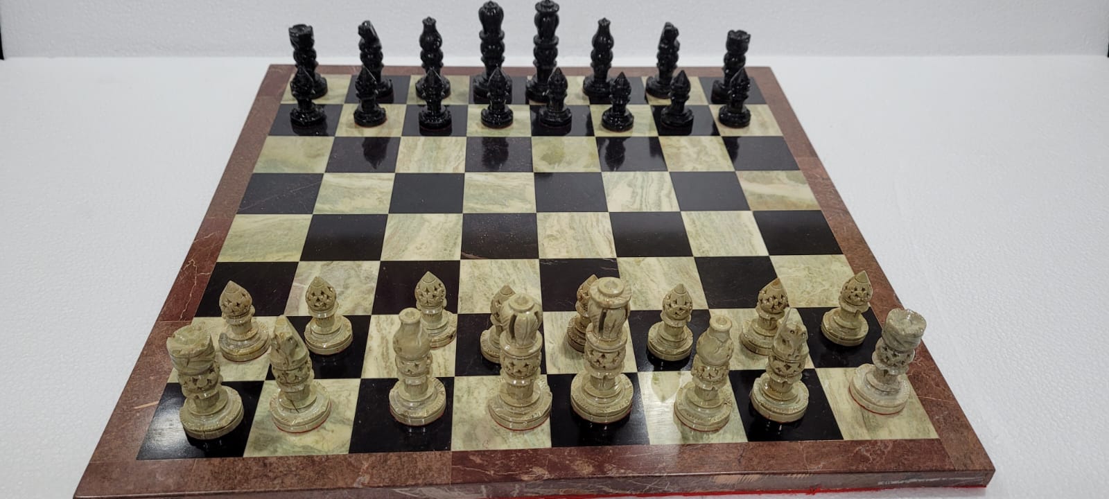 Antique Luxury Marble Chess Set - My Chess Sets
