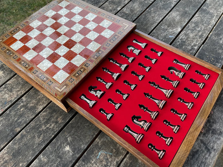 Handmade Luxury Chess Set (Storage & Personalization)My Chess Sets