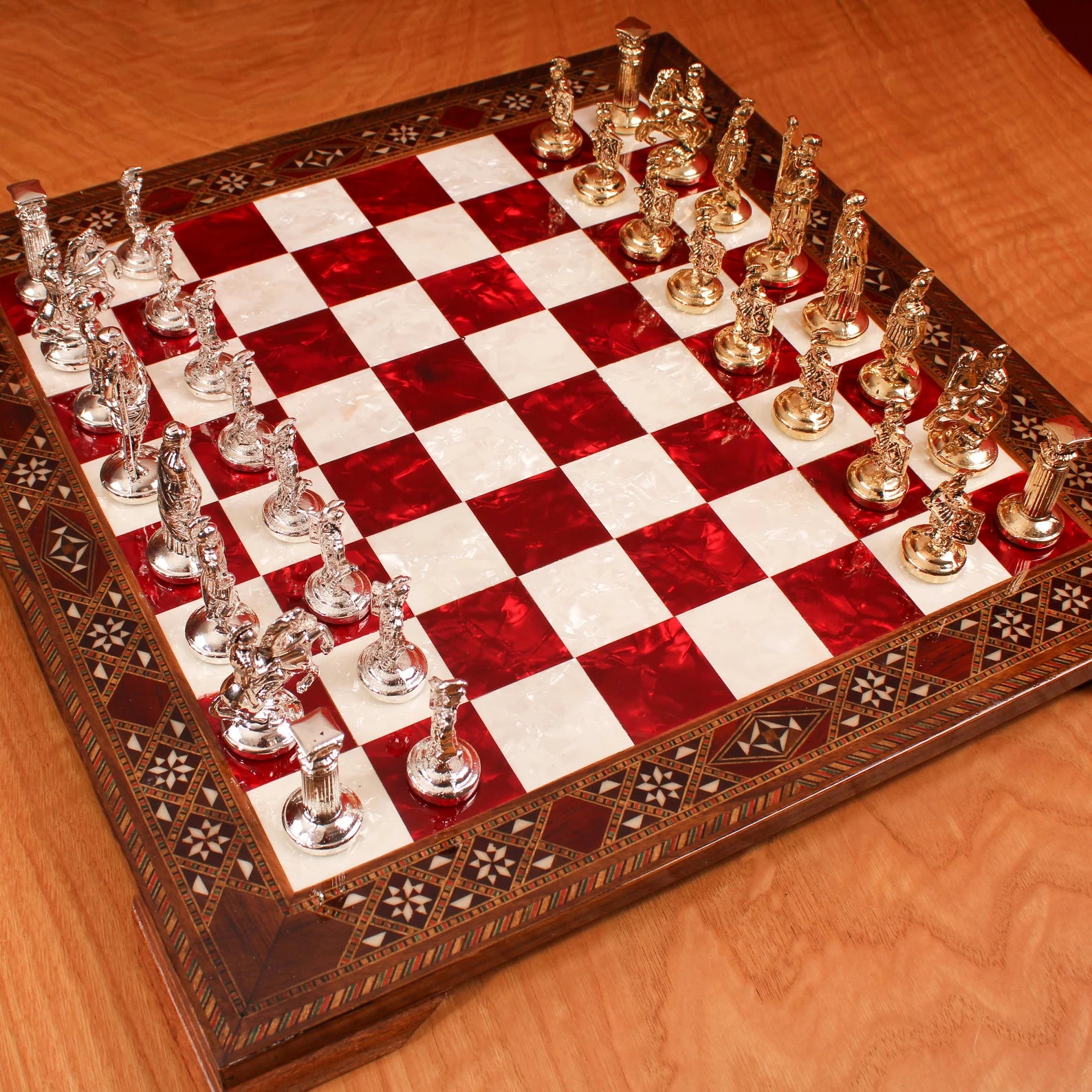 Classic Vintage Chess Set – My Chess Sets