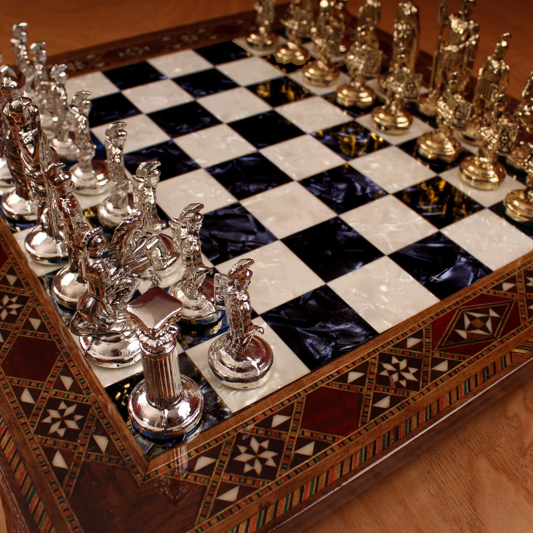 Classic Vintage Chess Set – My Chess Sets