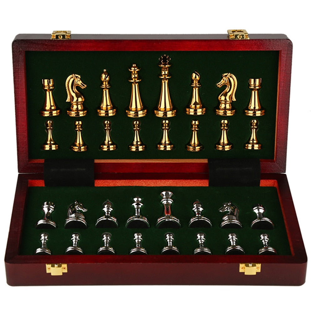 Metal Medieval Chess SetMy Chess Sets